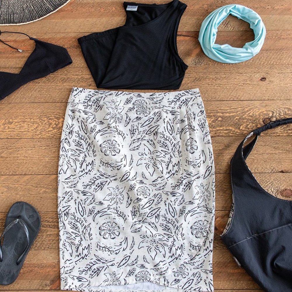 Rip Skirt Flora Rustica Length 3 XXL 20-22